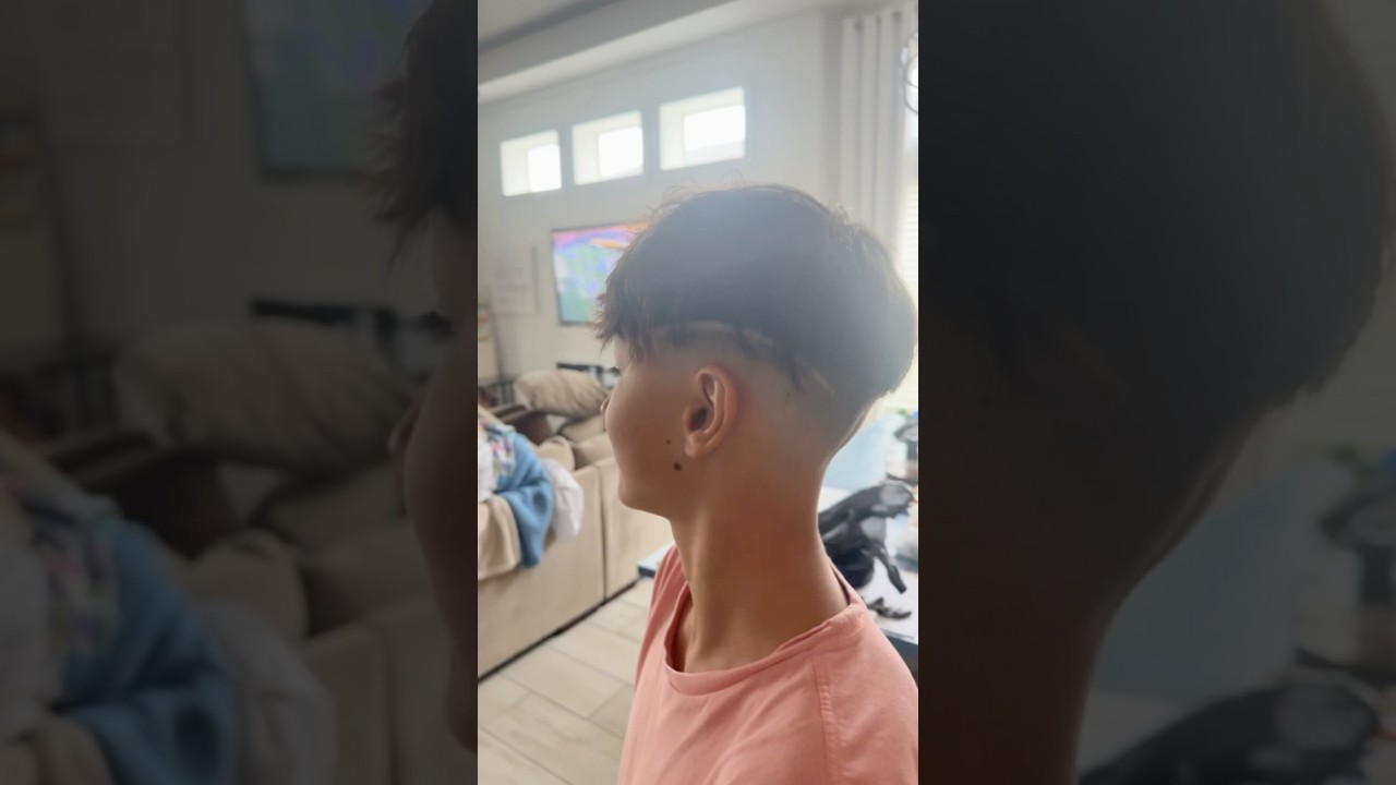 Stepdad Goals! #theeirony #fadehaircut #mylifebelike #stepdad #stepson