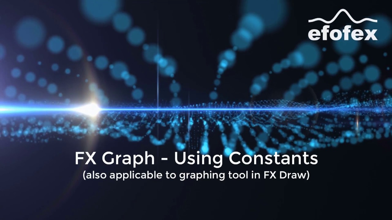 FX Graph - Using Constants in Graphs