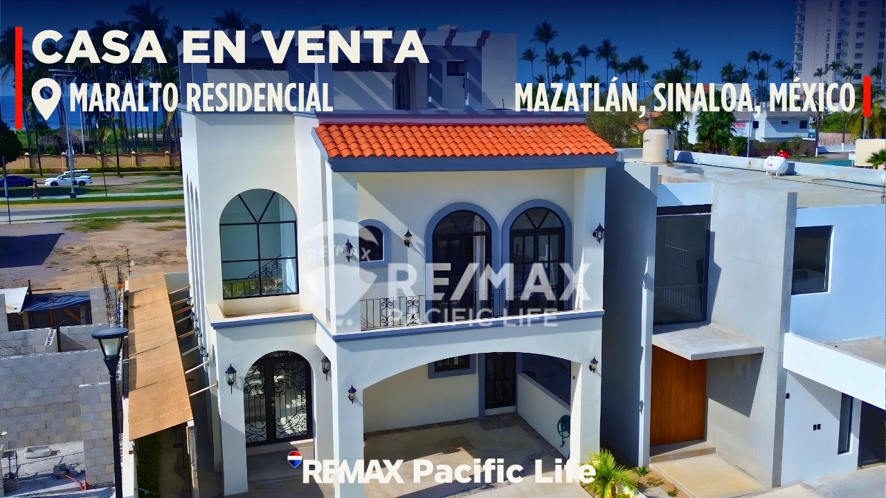 CASA EN VENTA EN MARALTO EN MAZATLÁN SINALOA REMAX