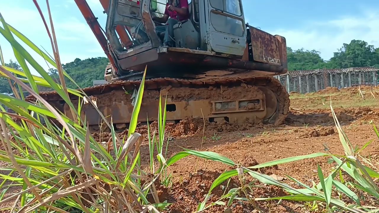 Setting main pump ex200-1 #excavator #hitachi #mechanic