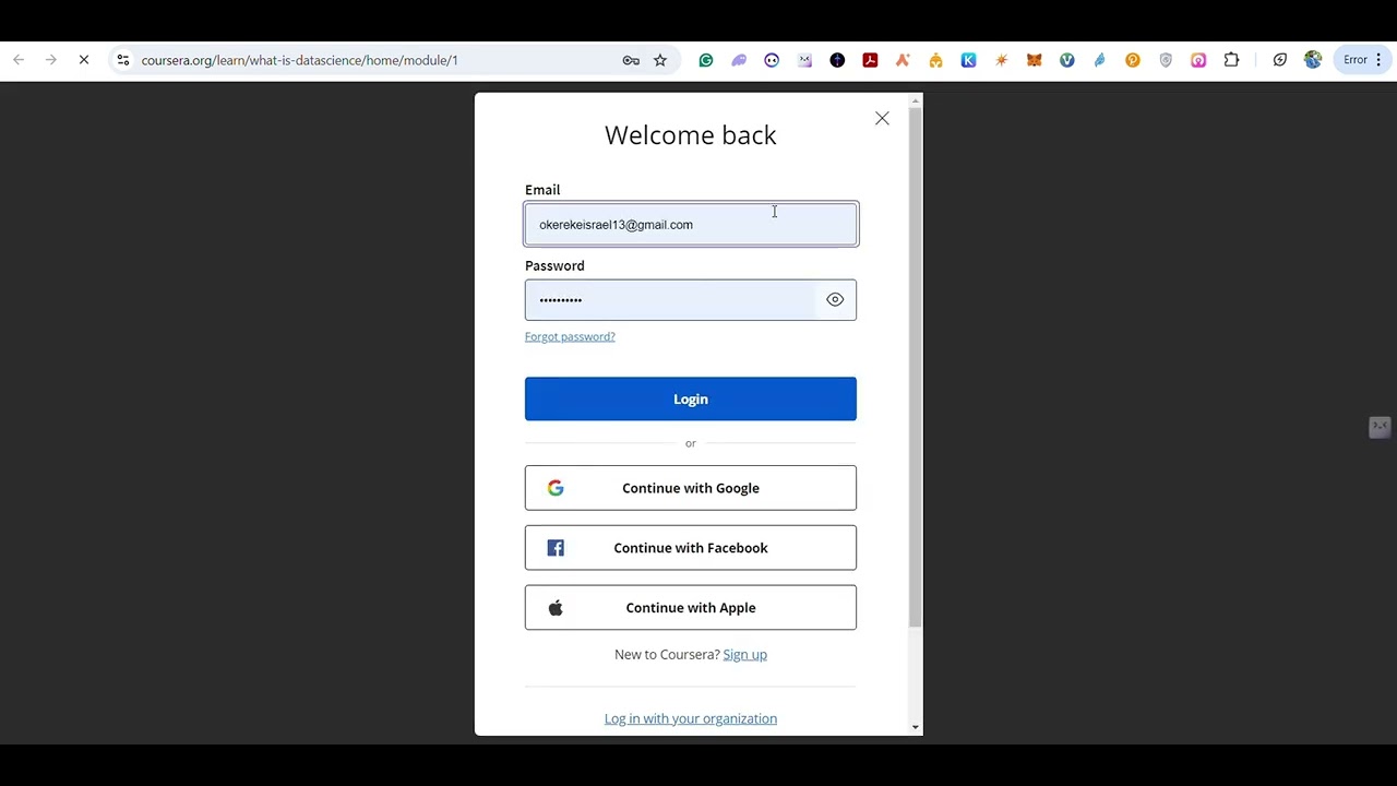 How to Audit your Coursera Course Desktop