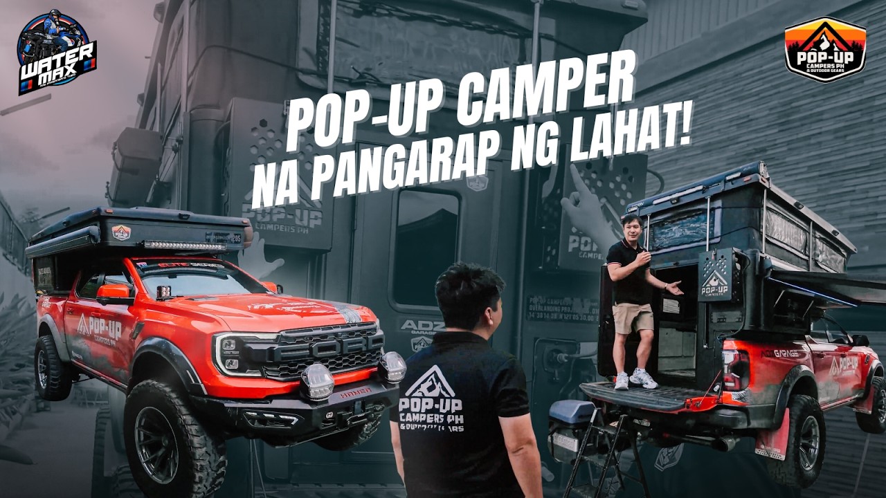 POP UP CAMPER NA PANGARAP NG LAHAT!