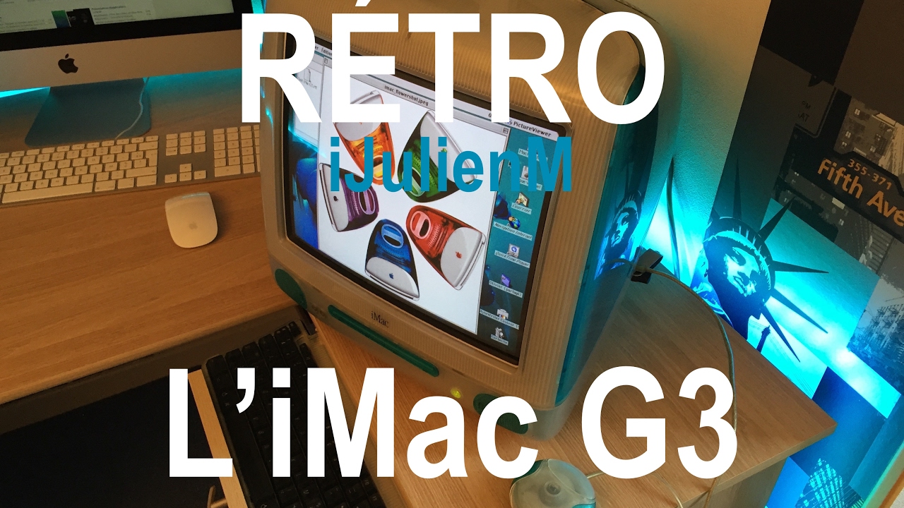 R&Eacute;TRO : L'iMac G3 de 1999 !