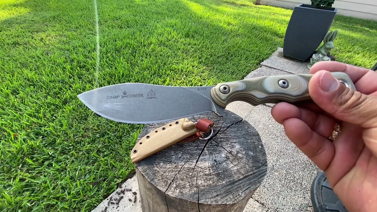 Tops Camp Creek knife S35VN