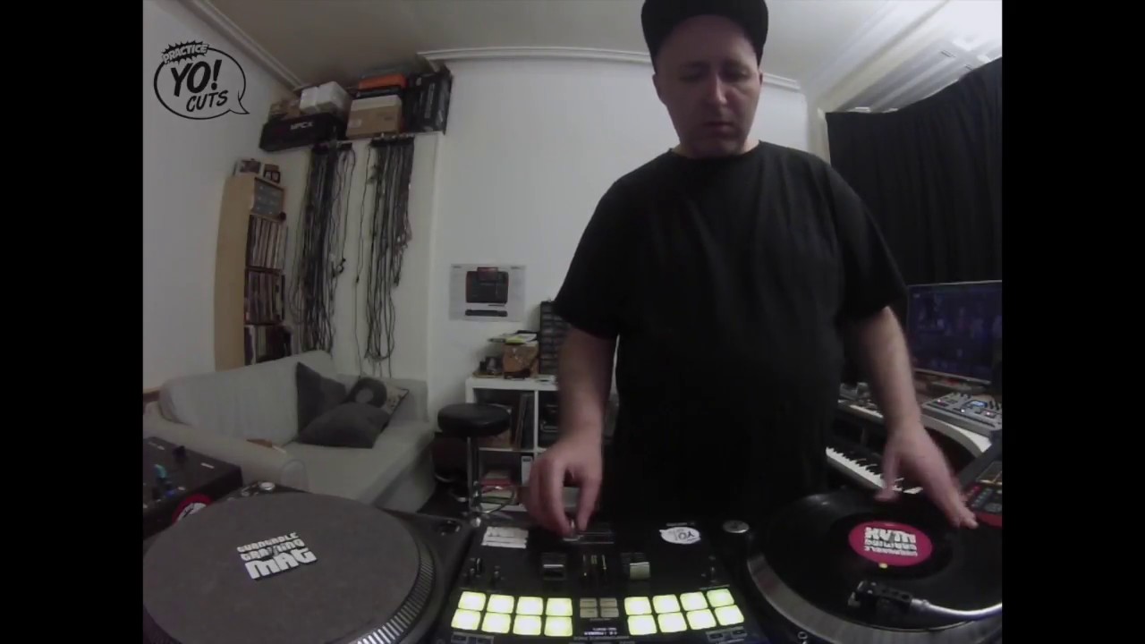 Ritchie Ruftone - Practice Yo Cuts Vol 3 - Freestyle scratch 3/4 beat