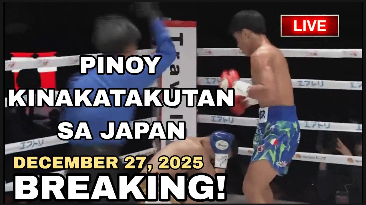 BREAKING! DECEMBER 27, 2025 l Pinoy undefeated nagpakitang gilas sa Japan