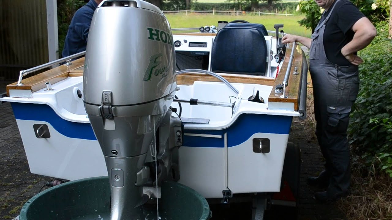 Wassertonnentest Honda BF 40 (Vergasermodel)