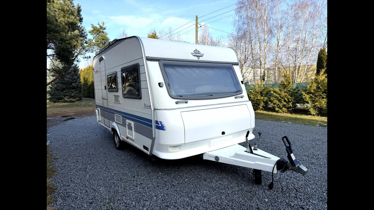 Sprzedana! Hobby 400, 2003 rok, namiot, markiza i dużo akcesoriów!