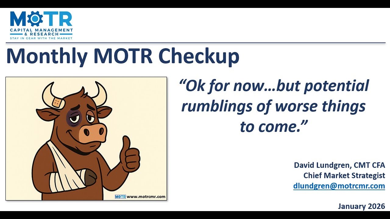Monthly MOTR Checkup: 