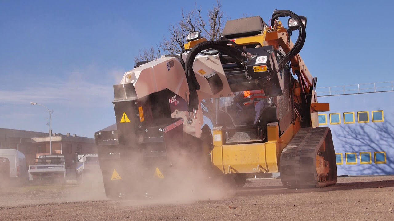 Trenching mit SIMEX Radfräsen
