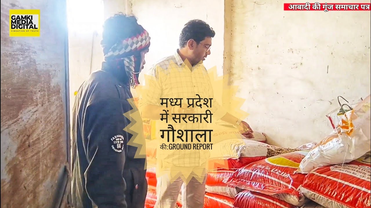 Reality Check: मध्य प्रदेश में सरकारी गौशाला#groundreport #GroundReality#investigations #motivation 