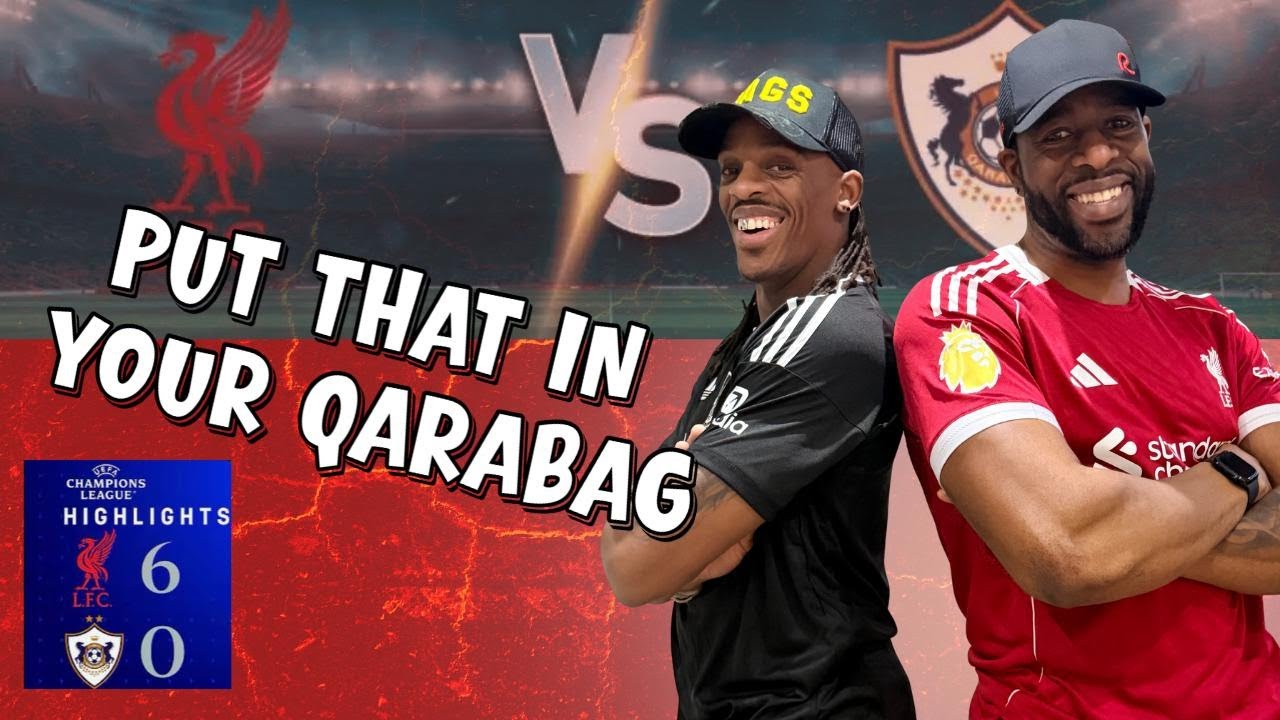 Put that in your Qarabag! #footballshorts #liverpool #championsleague #podcast