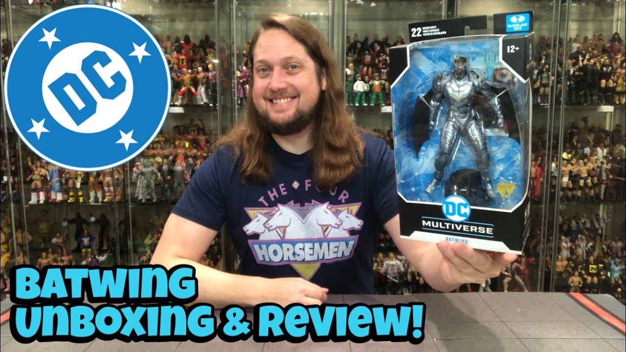 Batwing Dc McFarlane Unboxing & Review!