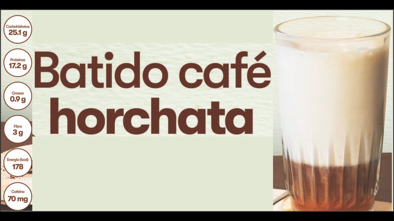 BATIDO DE HORCHATA CAFE CON HERBALIFE / SIMPLENTE DELICIOSO SENCILLO DE HACER / SIGUE LOS PASOS