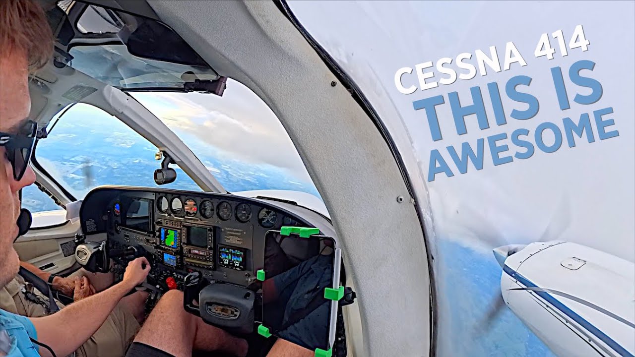 Flying The Cessna 414