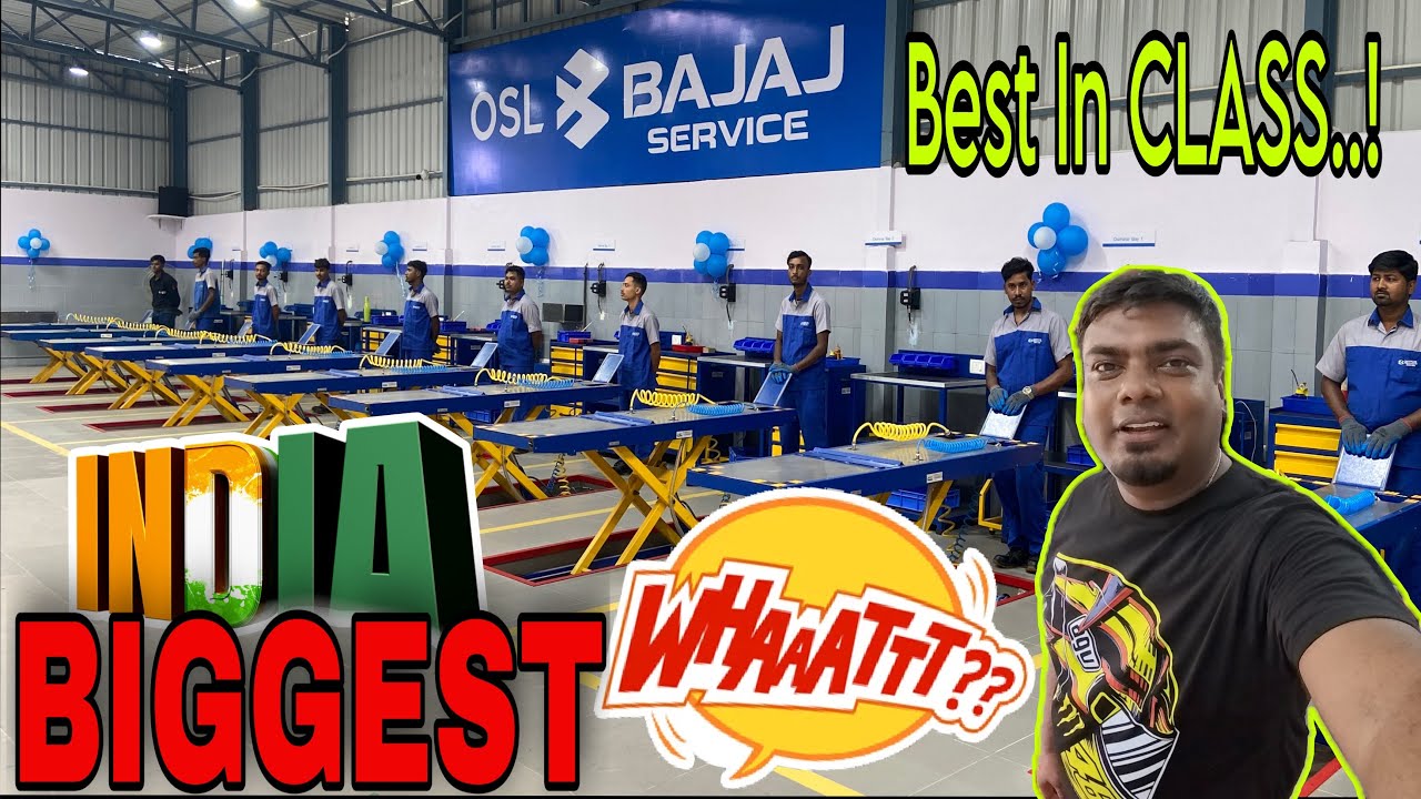 OSL BAJAJ WORKSHOP IN KOKATA II BEST IN CLASS II #bicreations #bajajworkshop #oslbajaj