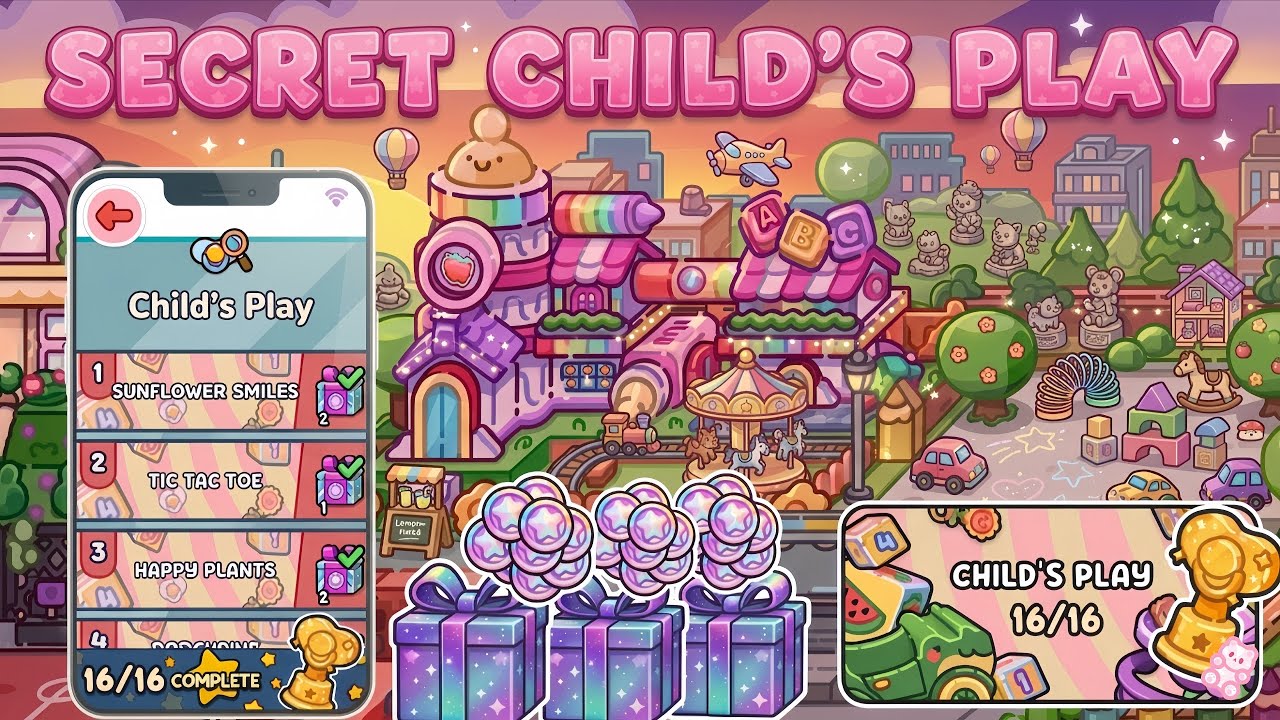 SECRET CHILD'S PLAY FREE COINS | AVATAR WORLD | PAZU