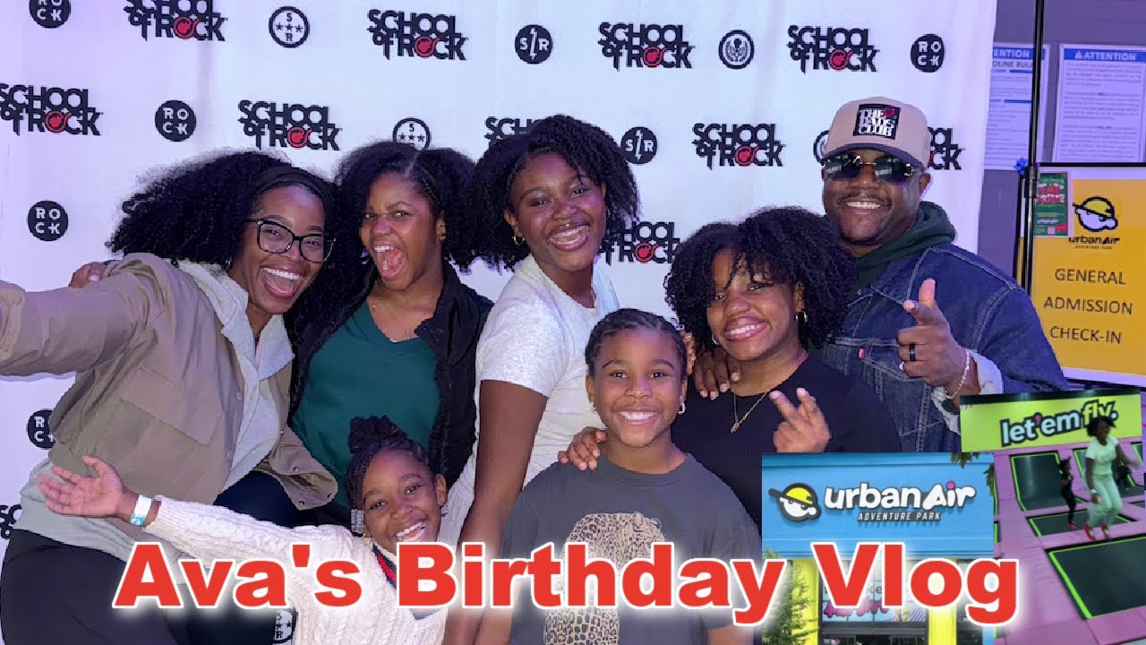 🎉 Ava Turns 12! | Birthday Fun at Urban Air Trampoline Park 🎉