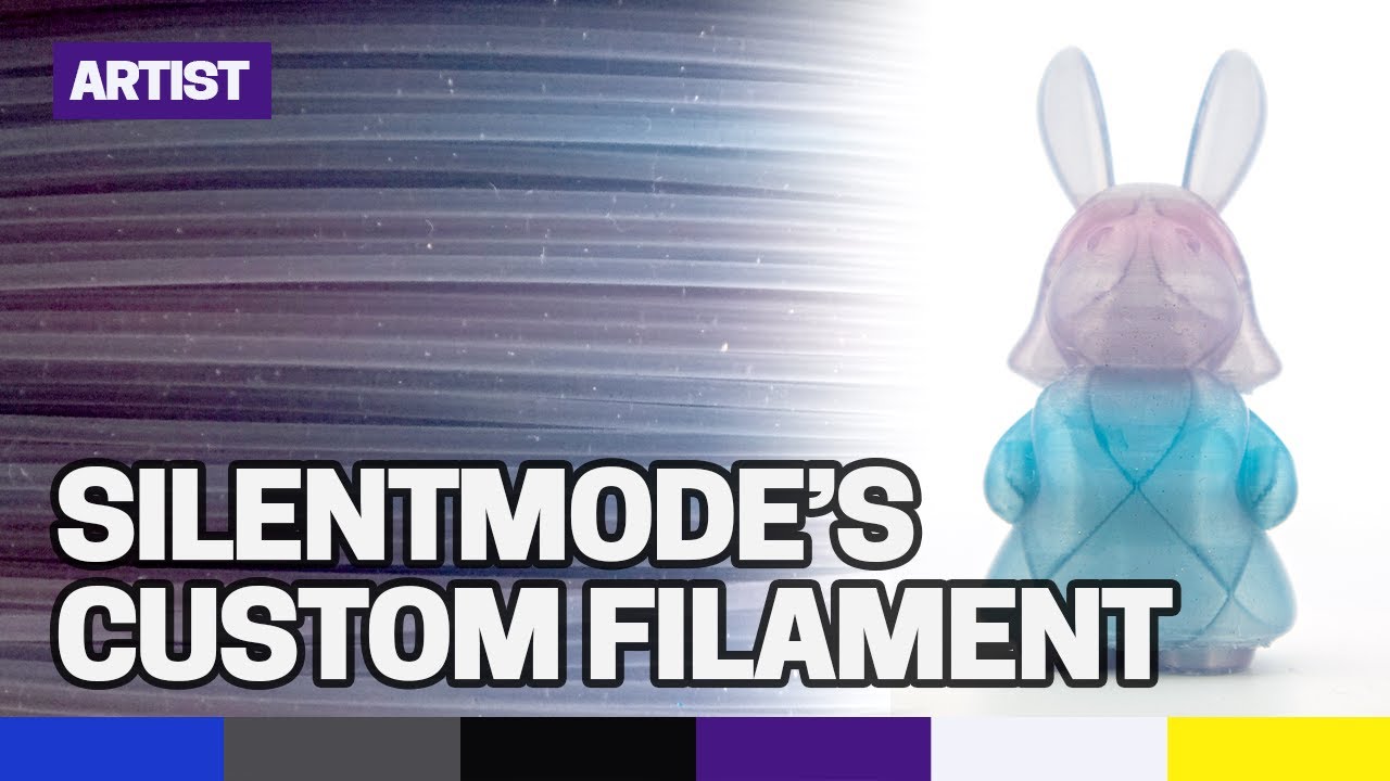 SilentMode's Custom HTPLA Filament - Unleashed By Protopasta