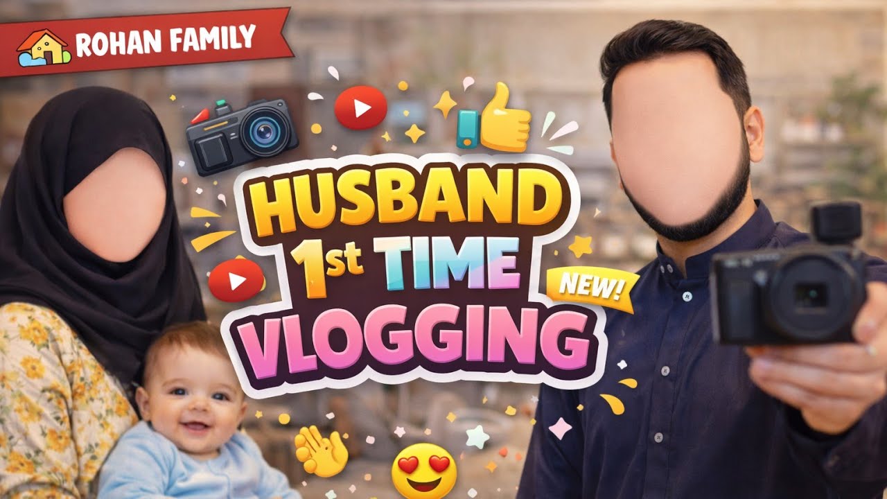 Husband NY ki 1st time vlogging 😜 mazy dar intro KY sath 😻 Rohan family