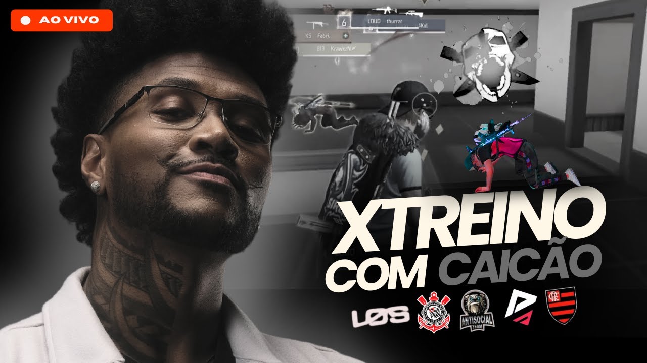 FREE FIRE AO VIVO - X TREINO ELITE MOBILE + EMULADOR PART NAND&Atilde;O    #160k