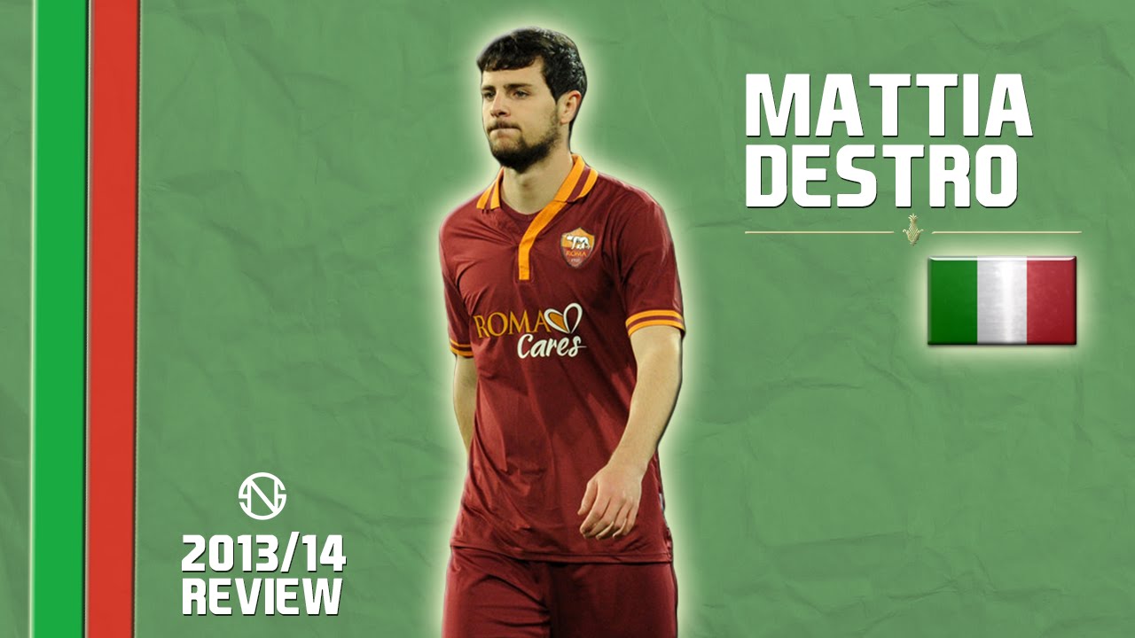 MATTIA DESTRO | Goals, Skills, Assists | Roma | 2013/2014 (HD)