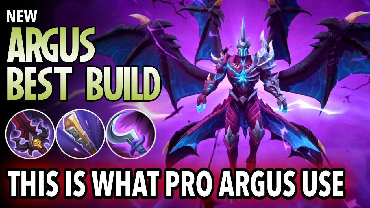 Change Your Build | Revamped Argus Best Build for 2021 | Argus Gameplay & Build - Mobile Legends