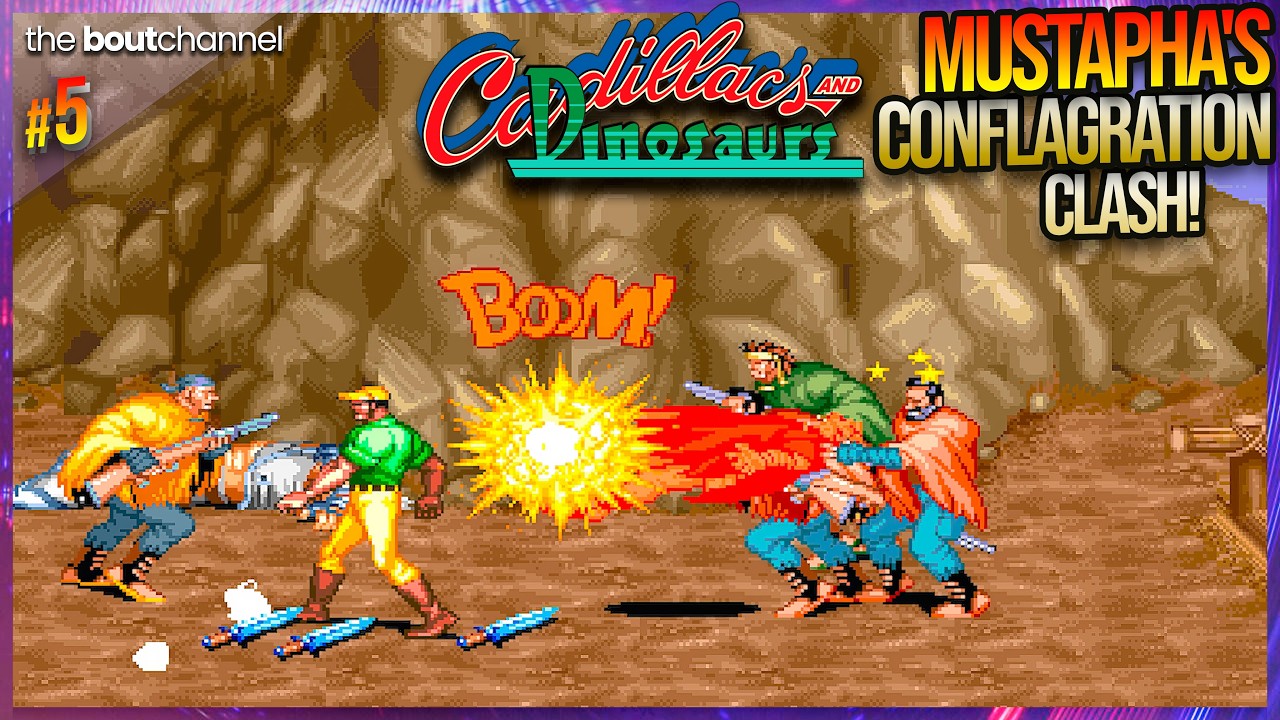 Cadillacs and Dinosaurs (Arcade Gameplay, 