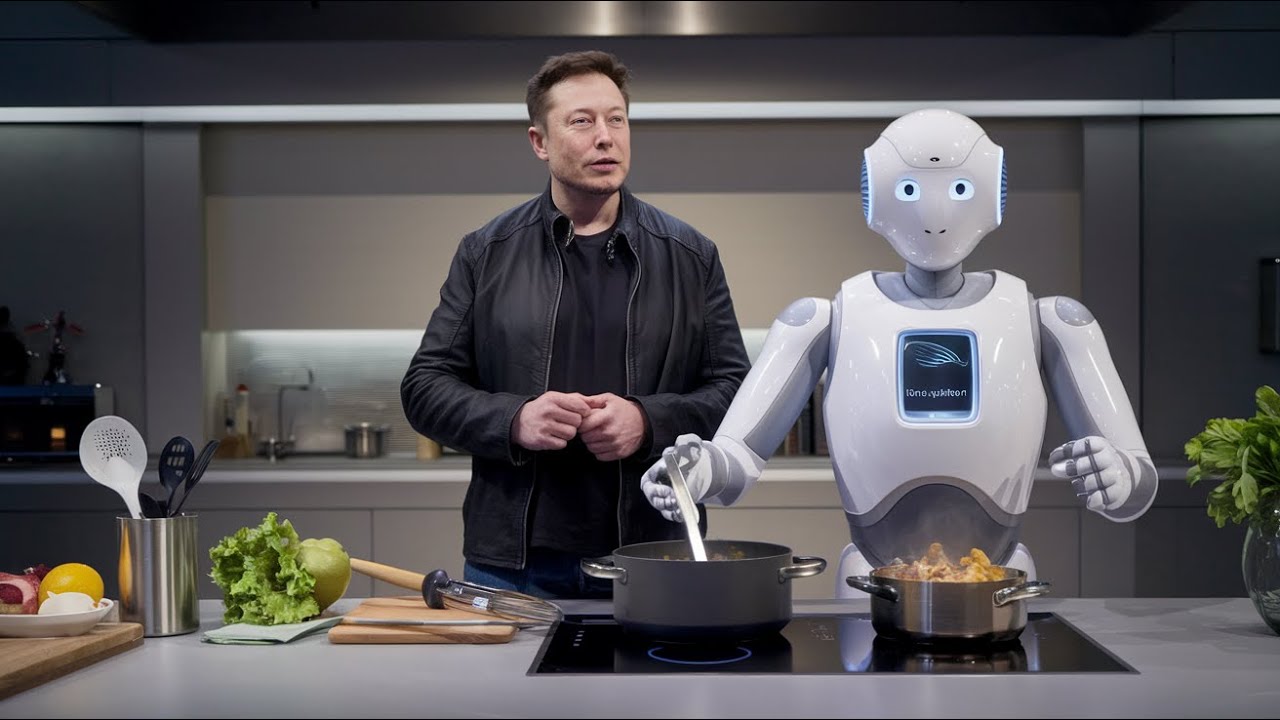 Elon Musk Reveals the Modern $5,000 Cooking Robot That Shocked the World for 2025