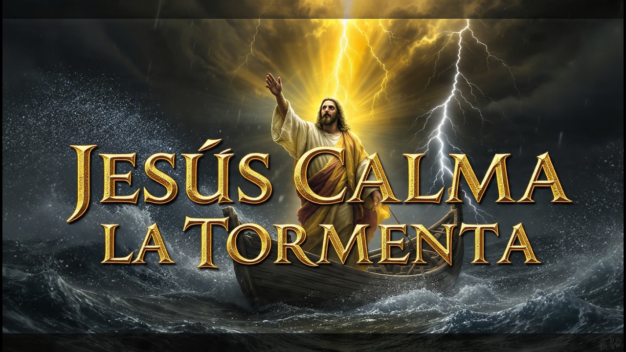 JESÚS Calma la TORMENTA | El día que el VIENTO se rindió al MILAGRO (Folk metal épico)