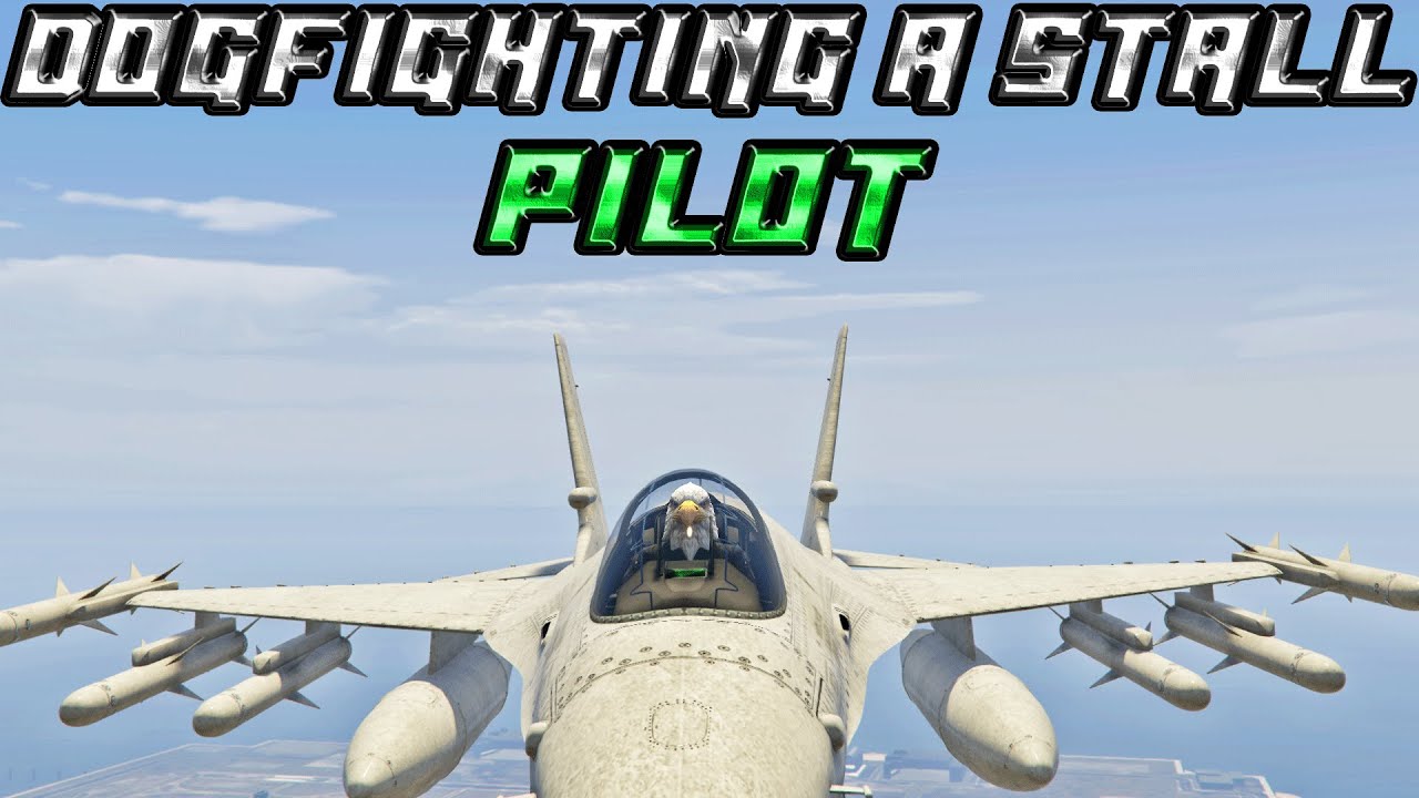 Dogfighting A Stall Pilot In Gta 5 Online