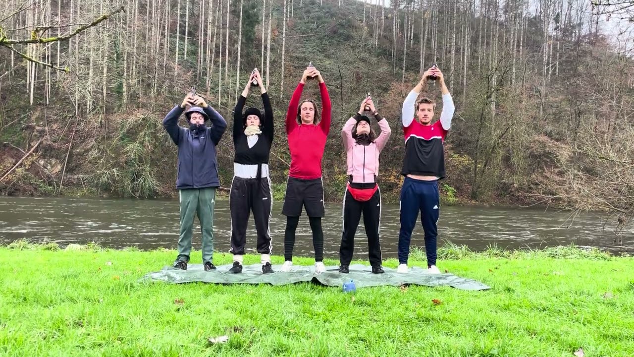 Bieryoga 10 Minuten erfrischende Entspannung