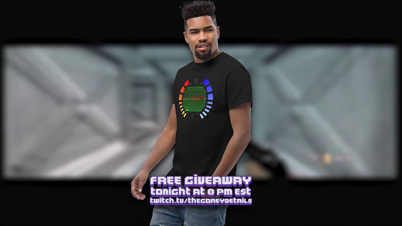 The name's Gorey, Shawn Gorey - Free T-shirt Giveaway tonight!