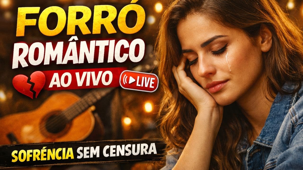 Forró Romântico Ao Vivo 💔🎶 | Sofrência Pra Quem Ama de Verdade