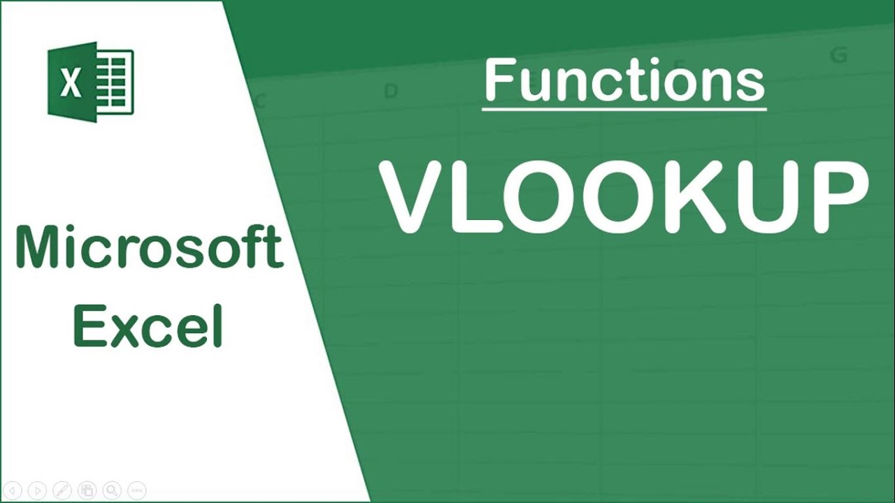 شرح الدالة vlookup فى برنامج الاكسل