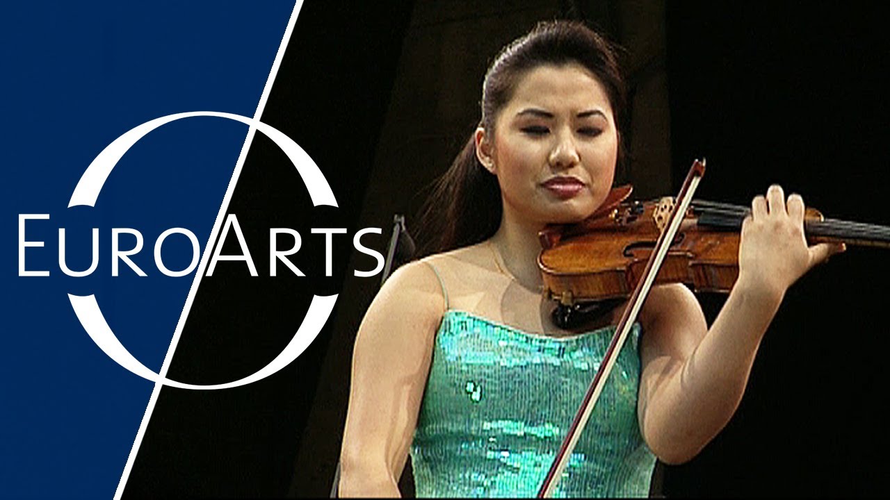 Sarah Chang & Placido Domingo: Sarasate - Zigeunerweisen Gypsy Airs, Pt. 1 | Waldb&uuml;hne Berlin 2001