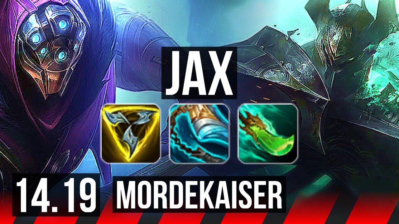 JAX vs MORDEKAISER (TOP) | 12/2/9, 39k DMG, Dominating | EUW Grandmaster | 14.19