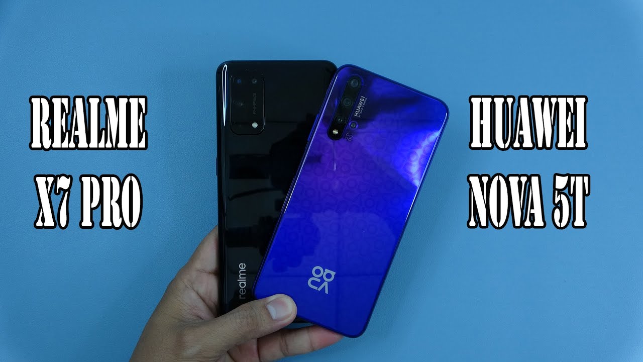Realme X7 Pro vs Huawei nova 5T | SpeedTest and Camera comparison