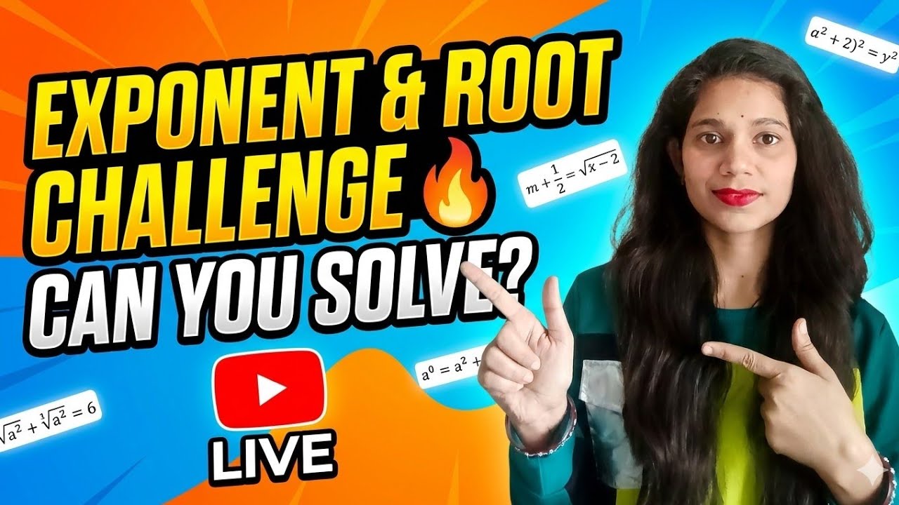 Exponents & Roots Challenge 🔥l Maths Trap Questions #maths 