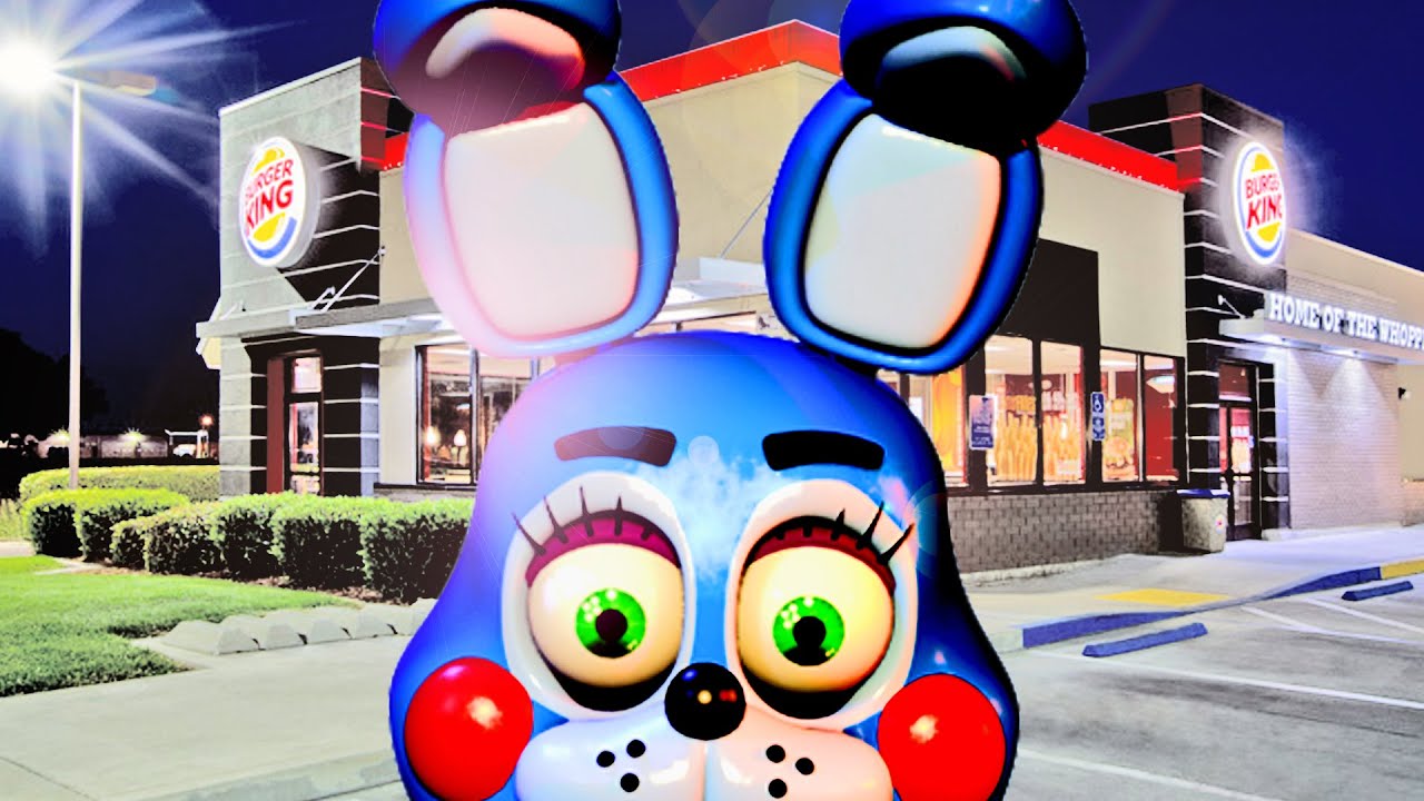 БОННИ — ПОЖИРАТЕЛЬ БУРГЕРОВ! | Бонни посещает Burger King (Gmod FNAF)