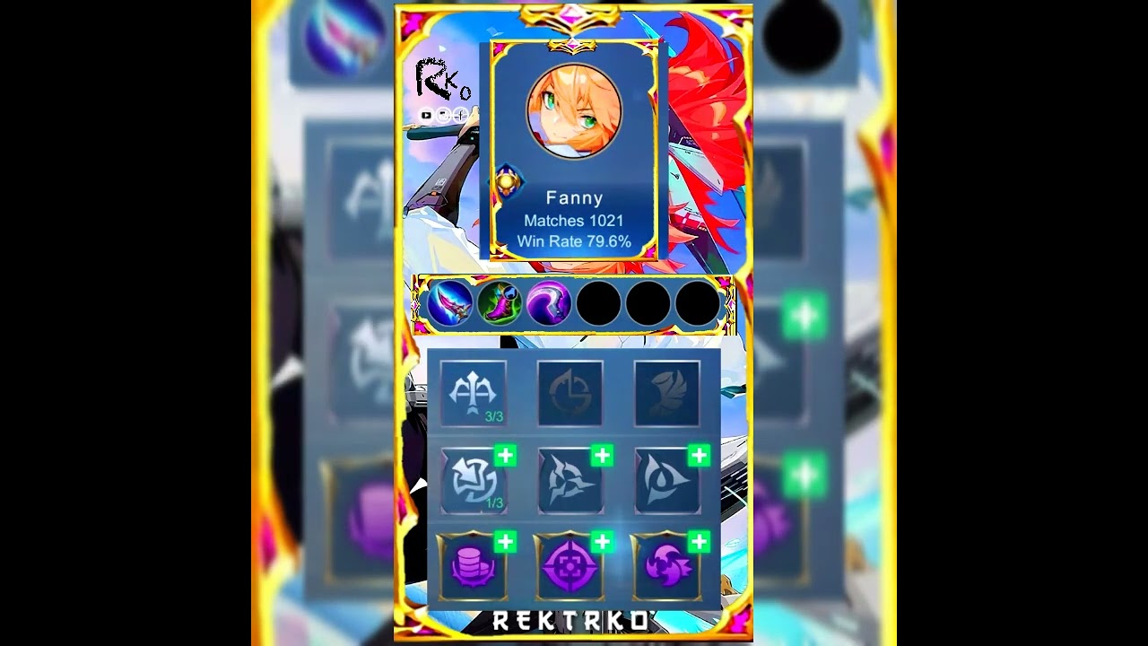 Fanny Best Build 2023 | Fanny Build and Emblem 2022 Setup - Jungler Tips ~ Mobile Legends: Bang Bang