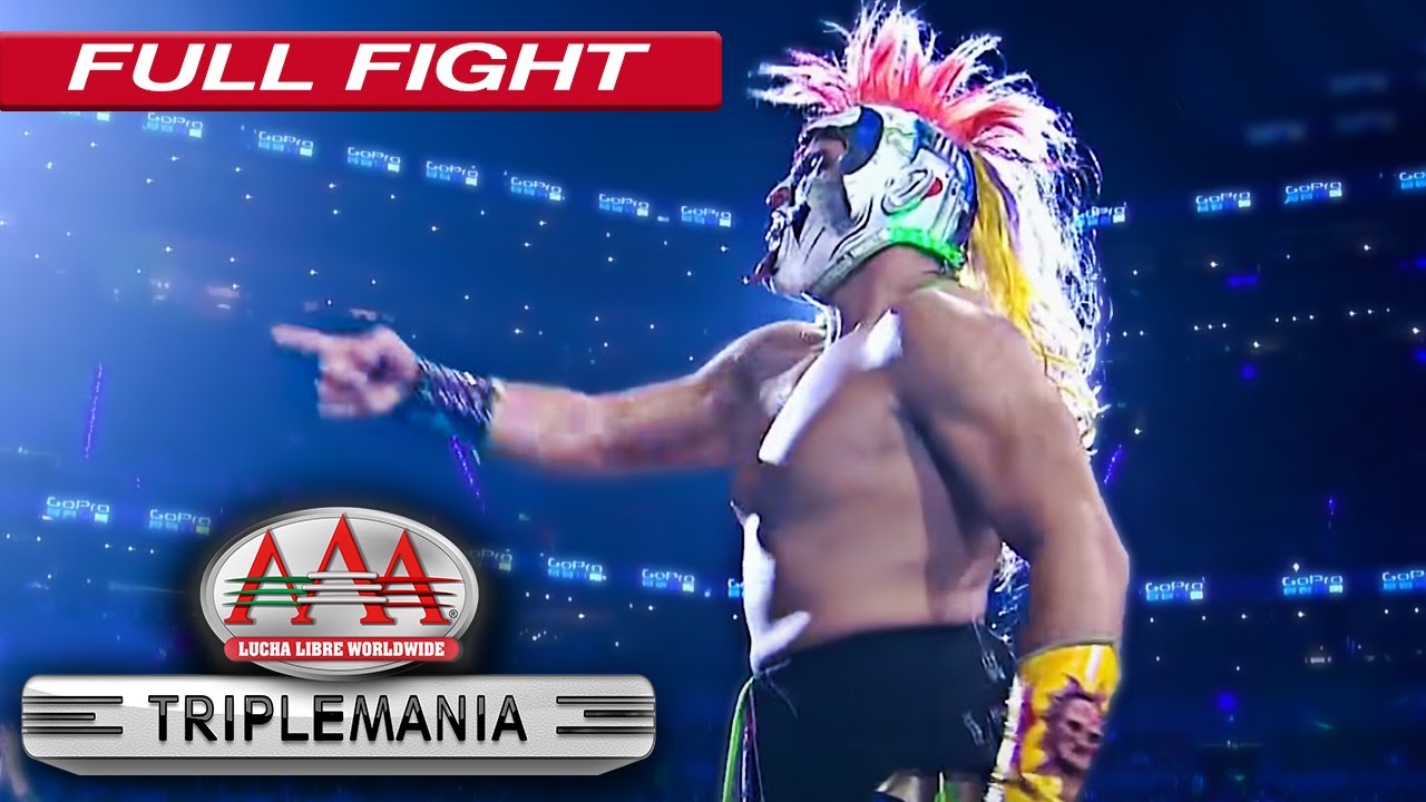 PÓKER DE ASES: PARK vs PSYCHO CLOWN vs PENTAGÓN vs FANTASMA | Triplemanía XXVI |  LUCHA COMPLETA