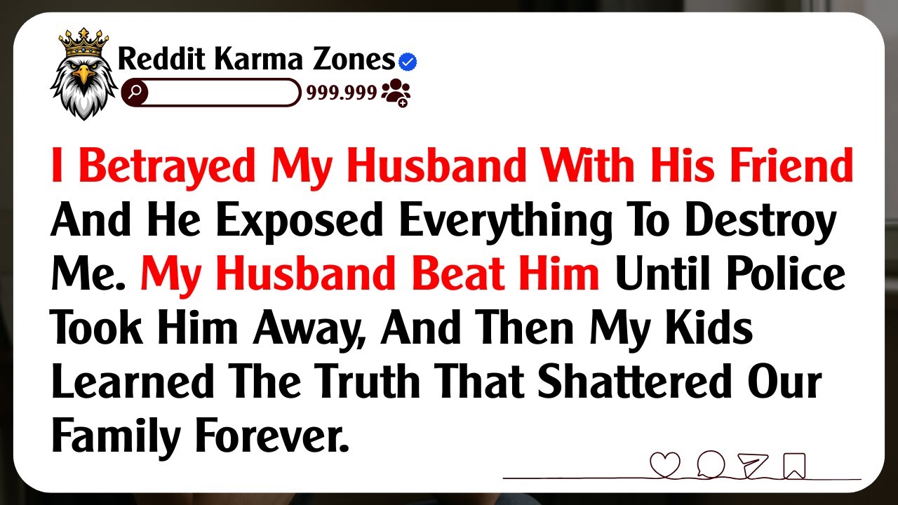 I Betrayed My Husband With His Friend And He Exposed Everything To Destroy Me. My Husband Beat...