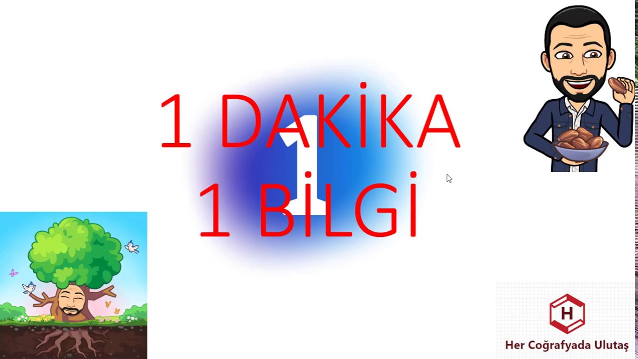 1 DAKİKA 1 BİLGİ (ENDEMİK BİTKİ)