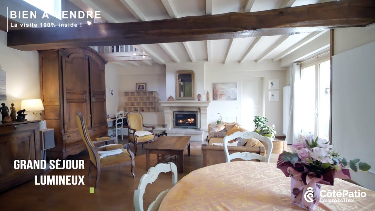 BIEN À VENDRE : La visite 100% inside | Maison de charme