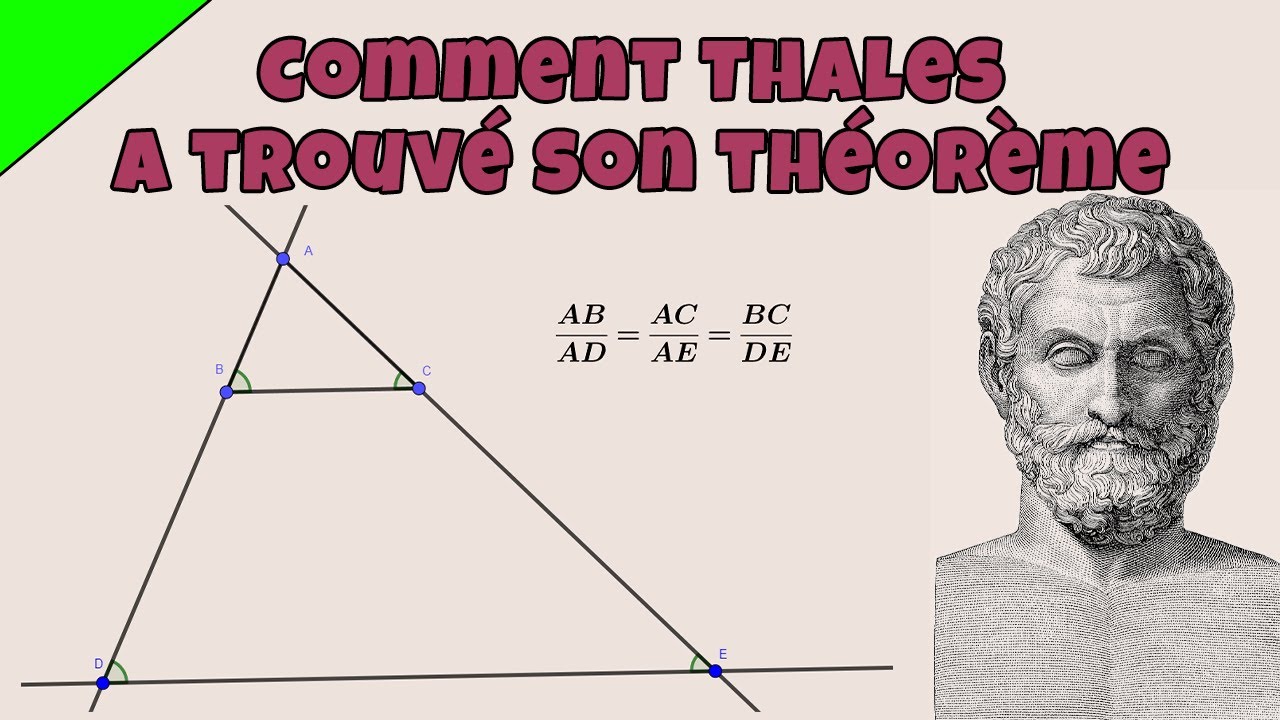 Comment Thalès a trouvé son théorème