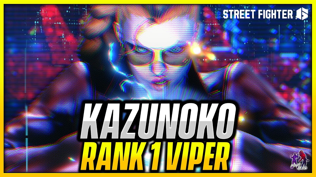 SF6 ▰ KAZUNOKO Surpassed Punk C.VIPER AND Hit Rank #1  💥 | Street Fighter 6 High-Level Gameplay