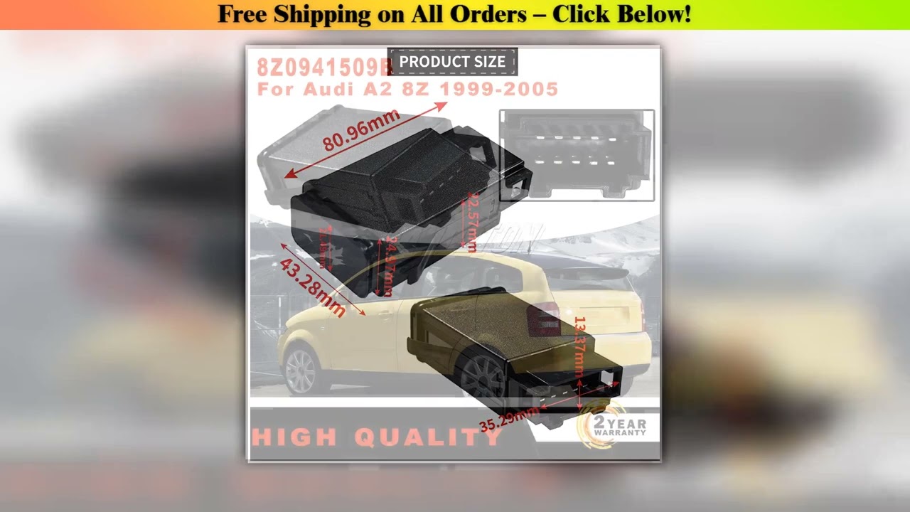 New 1 Pc For Audi A2 8Z 1999-2005 Car Hazard warning light flasher indicator relay Turn Signal