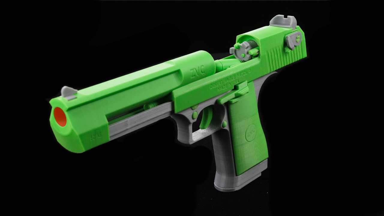 3D print toys Desert Eagle