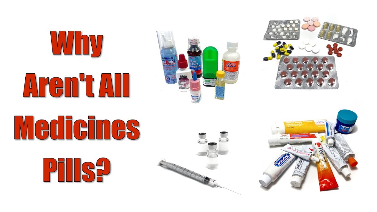 Why Aren't All Medicines Pills? | Science Project